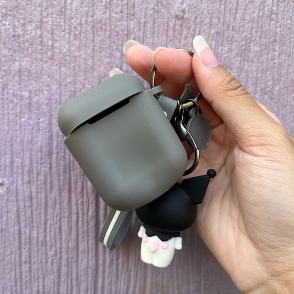 Kuromi Keychain and AirPods Case - Picture 4 of 6